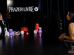 Compilados Of Marcely Mello In Swing Cast With Tifany Rocha - Part 2 On Sheer Red