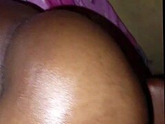 amateur african teen swallows fingers in homemade sex.