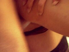 damn, this cute girl with small tits rode a tough guy on a boat! what a wild ride!