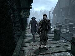 Nonkh dives into Skyrim adventure with Sarthis Idren. Epic roleplay unfolds!