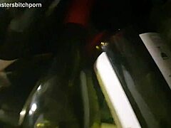 Look at this brazen Kiwi bitch getting pissed on publicly while motorists shout out