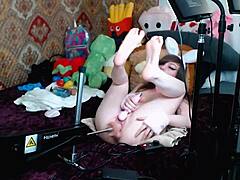 Gamergirlroxy’s bunny ears fuckmachine sesh, oops forgot to mute