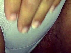 Rubbing My Creamy Ebony Pussy to Pure Bliss