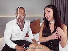 Martina Smeraldi Chats Before Intense Latina Bedroom Action
