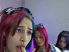 colombian latinas deepthroat cocks with ruthless skill