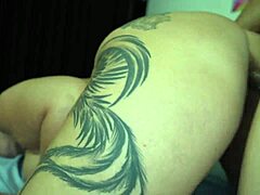 Tiffany Montavani takes big black cock in bedroom action