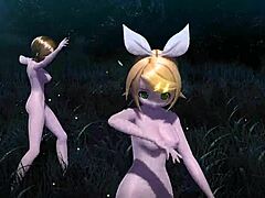 Kagamine Rin Nude Goddess