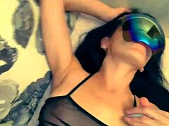 in this homemade video, a cute milf wife shows off her beautiful pussy and ass in pov style with her couple