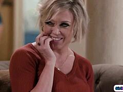 stepmom guides stepteen in intimate masturbation lesson