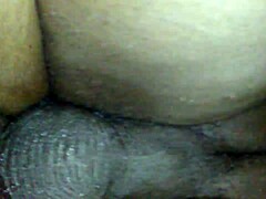 Cum Drips From Ripped Clothes On Her Ass