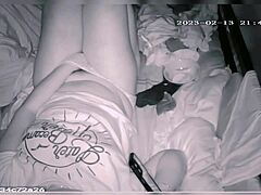 horny asian lover can't resist solo play while sick