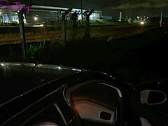 i filmd my wfe with bbc in car