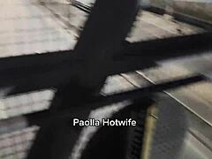 married hotwife Paolla bangs non-stop on BR 153 for drivers’ delight.