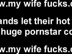 Old slave wife rides big alpha male cock in humiliating POV cuckold femdom scene.