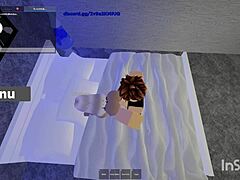 Intense Public Anal in Roblox! Bent Over for Doggy Assfucking!