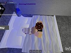 Intense Public Anal in Roblox! Bent Over for Doggy Assfucking!