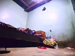 beautiful woman in miniskirt screams while kissing and taking big interracial cock