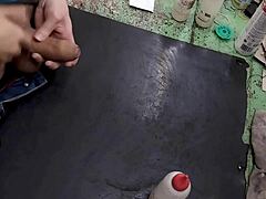 Ever jerked off on a workbench at work?