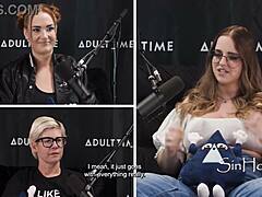 Kyrig fet porrstjärna Codi Vore njuter av att suga och knulla stor pojkvännskuk med stora pattar i detaljerad intervjuscen med vän