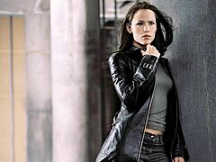 Jerk Off Challenge Featuring Skinny Milf Jennifer Garner