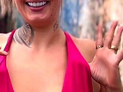 Street Slut Offers Mystery Blowjob or Cash on Public Corner