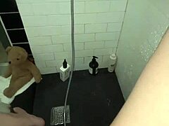 Saudi Escort Girl Masturbates Tight Pussy in Shower