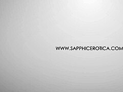 nancy a and dyanna wake up from their afternoon nap and start licking each other passionately