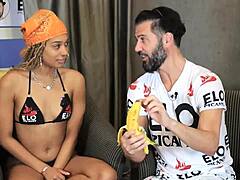 Addis Fouche Plays Rock Paper Scissors in Sexy Casting Interview