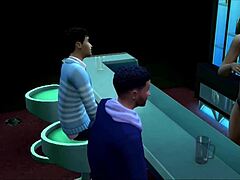 a day in the life of a sims gay sex club 😏