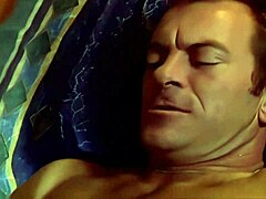 blonde mom shay sweet gets fucked cowgirl style, her big tits bouncing in fishnets