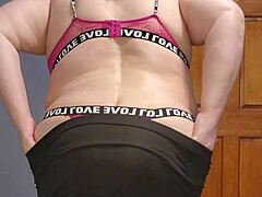 horny becca uses toys on her big tits and pussy 😏