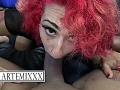 Gialov3ly Takes Artemixxx Huge Up Her.