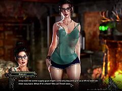 ep1 meet and fuck vadoma in countess in crimson with black tits fucking