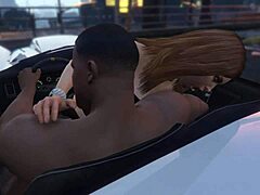 i got a hooker service in gta 5 with franklin in the car.