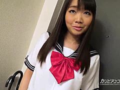 Japanese teen actress discovers pleasure