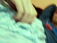 Tiny stepsister hones her bedroom moves with stepbrother while parents are out