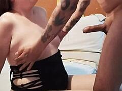 I termin� sucking my boyfriend's cousin's dick after dinner.