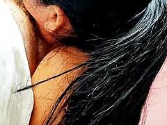 Blonde plays with boyfriend in bed