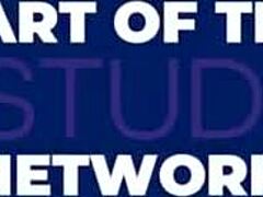 gloryhole teen with big tits sucks cock deepthroat style.