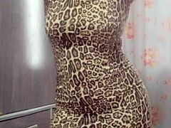 Exhibitionist On All Fours With Pussy Wide Open Masturbating Intensely For Viewers