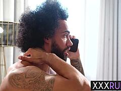 wet and slippery sex turns into hot body massage with big ass milf lacey jayne outdoor... cock tattoo fantasy