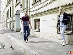 Teen Avrora Sky Cums On Glasses From Hardcore Riding And Facial