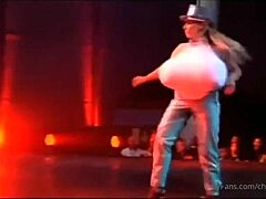 The Bustiest Stripper Ever Rips Clothes With Huge Tits