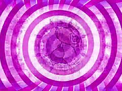 Femdom sissification with big black cock on dark road.