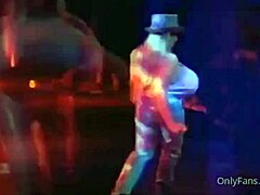 The Bustiest Stripper Ever Rips Clothes With Huge Tits