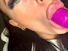 i'm that horny british girl playing with my toys