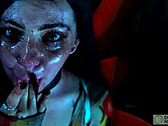 Lily Thot became a little 18+ anal bug crawling in mud for extreme sex. she endured bound spanking, outdoor domination, rough bondage, and bdsm fucking.