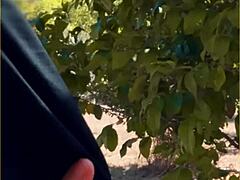 Amazing housewife gives stunning public blowjob outdoors, surprising everyone