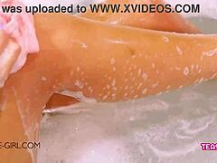 Super Hot Teen Brunette in Massage Interview