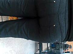 Big booty PAWG at Cub Foods 😍